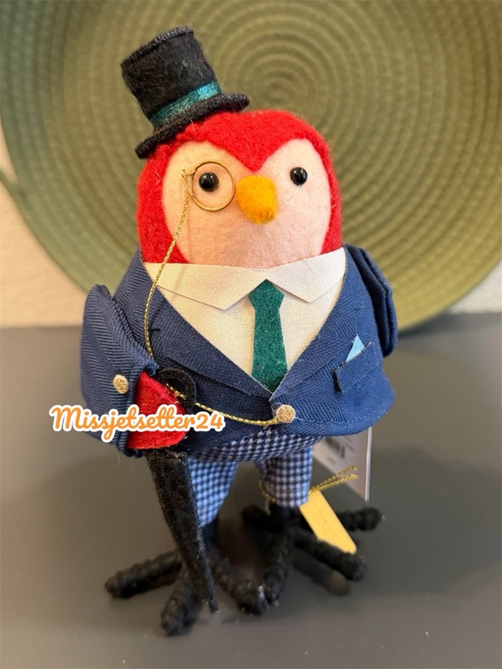 Target Wondershop Feathery Friends Tally-Ho Bird NWT